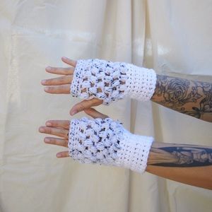 Winter Dreams Handmade Crochet Hand Warmers